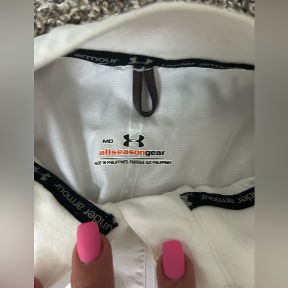 Under Armour women’s all season lightweight windbreaker running jacket medium - Picture 3 of 8